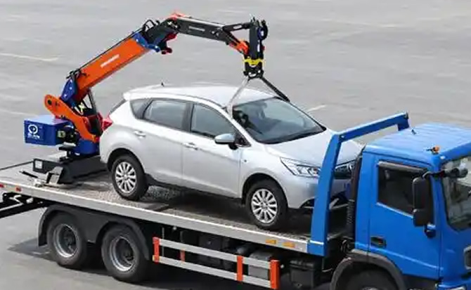 温江区吊车救援案例